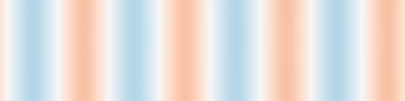 Animated upper-layer potential-vorticity field from a baroclinic instability life cycle, tiled across a wide banner, growing from a smooth wave into a tilted, breaking pattern